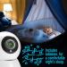 Sainlogic 1080p FHD Video Baby Monitor with 5 LCD Display | Night Vision Temperature Alarm & Intercom | Ideal for International Shipping - Buy Online on GoSupps.com