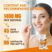 Organic Berberine Supplement-Berberine with Ceylon Cinnamon Bitter Melon & Green Tea Extract Supports Cholesterol Health & Immune Function.Third-Party Tested(Made & Tested in USA).1200mg 90 Capsules - Buy Online on GoSupps.com