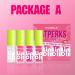 4 Colors Fat Lip Oil Set - Hydrating Lip Gloss & Plumper | Non-Sticky Long-Lasting Shine for Smooth Lips - Buy Online on GoSupps.com
