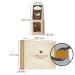 Wellnut Ladiesnight - Premium Vegan Gift Set | 4 Caramelized Nut Snacks in Birch Wood Box - Ideal Gift for Women Girlfriend Mother - Buy Online on GoSupps.com
