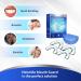 Visismile Professional Dental Night Guard for Teeth Grinding - 2 Sizes Pack of 4 with Hygiene Case | Stops Bruxism & Clenching - Buy Online on GoSupps.com