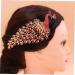 Angoily Wedding Hair Jewelry Peacock Crown Hair Comb Rhinestones Zinc Alloy Bride The Flowers Bridal Bridal Hair Jewelry - Buy Online on GoSupps.com