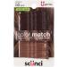 Scunci No Slip Grip Bobby Pins for Brunette Hair - 50 Pieces | Color Match & Secure Hold - Buy Online on GoSupps.com