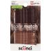 Scunci No Slip Grip Color Match Bobby Pins Brunette 50 Pieces