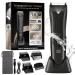 Pro Electric Groin Hair Trimmer Powerful Ball & Body Trimmer/Shaver for Men Waterproof Wet/Dry Clipper Replaceable Skincare Ceramic Blade Heads Young Mens Gift Pubic Hair Groomer TS110 Black