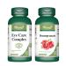 VORST Eye Care Complex 90 Vegan Capsules & Pomegranate Extract 120 Vegan Capsules (Combo Bundle 2 Bottles)