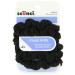Scunci Mini Twisters Black 6 Pieces