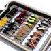 32PC Fishing Set - Dry Fly Nymphs Streamer Wool Bugger & More | Premium Insect Lure Set with Box for International Shipping - Buy Online on GoSupps.com