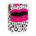 Travel Lipstick Organizer Case Lipstick Case Portable Makeup Bag With Mirror Contemporary Abstract Leopard Kiss F551y1lbyl