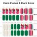 NAILOG Semi Cured Gel Nail Strips 34 pcs Salon-Quality Gel Nail Stickers Long Lasting Nail Wraps for Women with Soft Gel Finish Rhapsody - Buy Online on GoSupps.com
