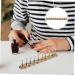BUGUUYO 1 Set Fake Nails False Nails Display Stand Press on Nails Stand Nails Tips Practice Stand Nail Holder Nail Stuff for Acrylic Nails Nail Stands Nail Supplies Accessories Wave Wood - Buy Online on GoSupps.com