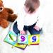 Dr.Rapeti Soft Cloth Book for Baby Infant Toddler Kids 6-Pack Crinkle Squeaky Washable Non-Toxic Early Educational Baby Book Bath Book Colorful 2 - Buy Online on GoSupps.com