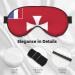 Flag of Wallis and Futuna Islands Soft Eye Mask - Comfortable Light Blocking Sleep Mask for Side Sleepers - Buy Online on GoSupps.com