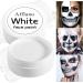  Afflano Afflano halloween makeup white 100g theatre makeup face white high pigmentation foundation for face gothic carnival stage skeleton zombie - Buy Online on GoSupps.com