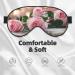 Red Rose Print Soft Eye Mask for Sleep | Cozy Eye Mask for Men & Women | Travel-Friendly Design - Buy Online on GoSupps.com