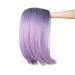 SWACC Ombre Short Hair Bob Wig in Lavender Purple - Synthetic Cosplay Wig for Women and Kids with Wig Cap - Buy Online on GoSupps.com