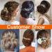 HANYUDIE Messy Bun Scrunchie Chignon Hairpiece (Dark Brown) - Updo Hair Comb Extension for Women - Buy Online on GoSupps.com