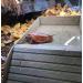 juler Tortoise Wood Grain Bath Tub Tortoise Lizard ABS Plastic Stepped Food Bowl Climbing Pet Sun Terrace (Brown) - Buy Online on GoSupps.com