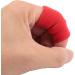GLOGLOW Finger Sleeves - Elastic Nylon Sports Joint Protectors for Pain Relief Breathable & Sweat-Absorbent Ideal for Basketball & Tennis - Available in Red Blue Black & Beige - Buy Online on GoSupps.com