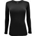 Natural Uniforms Women's Under Scrub Tee Crew Neck Long Sleeve T-Shirt 2-Pack - Black, Size Medium - Buy Online on GoSupps.com