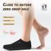 ASHION Unisex Barefoot Shoes - Women's & Men's Trail Running & Walking Shoes - Wide Fit Comfortable Road Running Shoes in EU Size 43 - Black - Buy Online on GoSupps.com