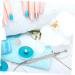 PLAFOPE 1 Set Nail Art Scratch Pen Set Nail Art Tools Manicure Tools Sponge Nail Art Pick up Tool Manicure Nail Art Tool Stainless Steel - Buy Online on GoSupps.com