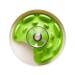 PetDreamHouse Spin Collection Interactive Slow Feeder Bowls for Dogs, Center Moving Design is Interactive & Interchangeable, for All Dogs & Puppies GREEN ADVANCED LEVEL