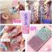4 Colors Body Glitter Gel - Long Lasting Holographic Makeup for Festivals Raves & Concerts | Eye Lip Hair & Nail Accessories - Gold Pink Silver White - Buy Online on GoSupps.com