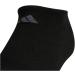 adidas Superlite No Show Womens Athletic Socks - 6 Pairs, Medium, Black/Heather Light Grey/White - Buy Online on GoSupps.com