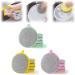 45PCS Double-Sided Silver Dishwashing Sponge Double Sided Round Scrubber Rag Dish Pad Kitchen Dishwashing Sponge Non Scratch Scouring Pad for Home Kitchen Cleaning Tool