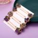 8 Pack Mardi Gras Hair Clips - Glitter Rhinestone Masks & Fleur De Lis Barrettes for Women - Buy Online on GoSupps.com