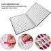 216 Colours Nail Tips Display Book DIY Nail Art Shows Colour Map Chart Painting Display Board Black - Buy Online on GoSupps.com