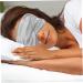 Shop Minkissy Eye Mask & Hair Ring Satin Sleeping Masks Shading Blindfolds & Travel Accessories for Ultimate Comfort - Buy Online on GoSupps.com