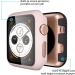 GEAK 2 Pack Hard PC Case for Apple Watch 38mm - Full Coverage Bumper & Screen Protector - Black/Pink - Compatible with iWatch Series 3/2/1 - Buy Online on GoSupps.com