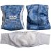 JoyDaog Male Dog Diapers - Reusable Jean Belly Bands Size M (3 Pack) for 13-16 Waists - Buy Online on GoSupps.com