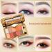 10 Colors Sparkle Shimmer Eyeshadow Palette Gold Eyeshadow Shimmer Makeup Palette Highly Pigmented Long Lasting Makeup Set Eye Shadow Palette Makeup 01 - Buy Online on GoSupps.com