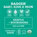 Organic Baby Balm with Chamomile & Calendula for Cradle Cap & Baby Rash - 2 oz - Buy Online on GoSupps.com
