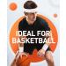Tanluhu Terry Cloth Sweatbands for Sports - Set of Athletic Headbands and Wristbands for Men & Women - Perfect for Workouts, Tennis, Basketball, Running - Black (A-3) - Buy Online on GoSupps.com