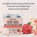 Coconut Rose Body Scrub Exfoliator with Biotin, Collagen & Stem Cells | Natural Exfoliating Salt Scrub for Moisturizing Skin, Acne, Cellulite, Wrinkles | 11 oz - Buy Online on GoSupps.com