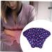 Reusable Cloth Menstrual Pads Set - Charcoal Washable Incontinence Towels, Light Purple - 1 Count - Buy Online on GoSupps.com