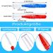 Vetory 100 Interdental Brushes - Effective Tooth Cleaning Tool for Dental Hygiene | Floss Picks for Interdental Spaces (Red & Blue) - Buy Online on GoSupps.com