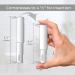 Teravan Standard Toilet Paper Extender - Fits Double and Triple Rolls, Easy to Use - Silver/Chrome - Buy Online on GoSupps.com