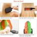 8 PCS Hair Chalks for Girls Temporary Green & Orange Hair Chalk Comb for 6 7 8 9 10 11 12 Age Girl Kids Gift Washable Brighted Hair Colour Dye Comb for Halloween Christmas Cosplay 1 count (Pack of 8) - Buy Online on GoSupps.com