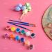 AUEAR Mini Empty Paint Pot Pod Strips with Lids - 10 Strips, 60 Pots - Arts Crafts Storage Containers - 3ml / 0.1oz - Ideal for Schools and Painterly Paint Eye Primer - Buy Online on GoSupps.com