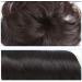 Wavy Clip-in Wiglet Hair Topper for Women with Thinning Hair - Real Dark Brown Hair Extensions - Buy Online on GoSupps.com