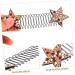 minkissy Invisible Hairpin Hair Finishing Fixer Comb Star Hair Clip Metal Hair Finishing Fixer Hair Clip Pin Wire Hair Comb Star Clips Hair Updo Clip Tools Miss Resin Back of Head 13.50X4.00X0.50CM Yellow - Buy Online on GoSupps.com