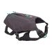 Luffwear dog harness with bags switchbak all -day comfort with built -in bags for short day trips and everyday activities small dog breeds granite gray
