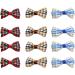 RDWESZOD 12 Pcs/6 Pairs Classic Check Pattern Hair Clip for Dogs Cats - Buy Online on GoSupps.com