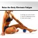 Plantar Fasciitis Foot Massage Roller with 2 Spiky Balls - Arch Pain Relief & Muscle Recovery - Buy Online on GoSupps.com