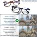 VIDEBLA 6 Pack Blue Light Blocking Reading Glasses for Men & Women | Anti-UV Eyeglasses with Leather Case | Computer Readers 1.25x - Buy Online on GoSupps.com